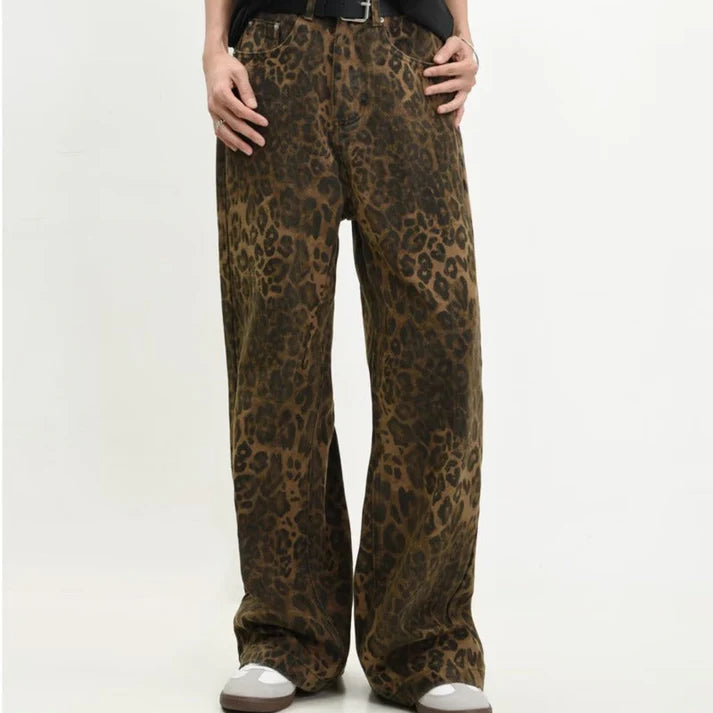 Leopard Print Jeans | Official